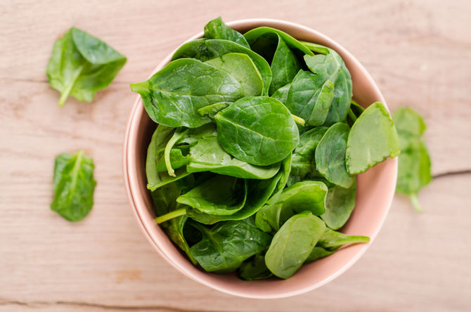 It's spinach month at Thyme!